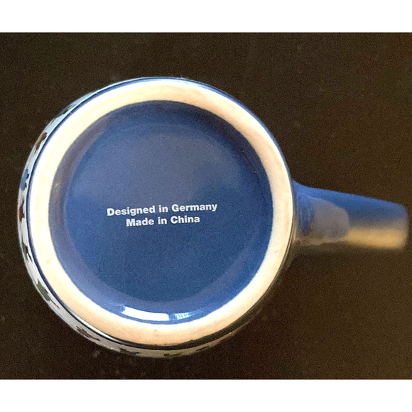 2022 Chicago Christkindlmarket mug Blue - Picture 6 of 6